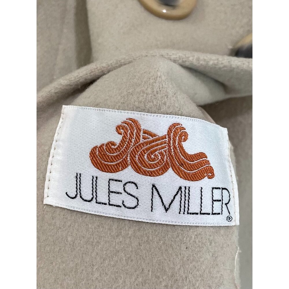 Vintage Jules Miller Penny Lane Wool Coat With Fur Collar & Cuffs Size M/L - Picture 5 of 13